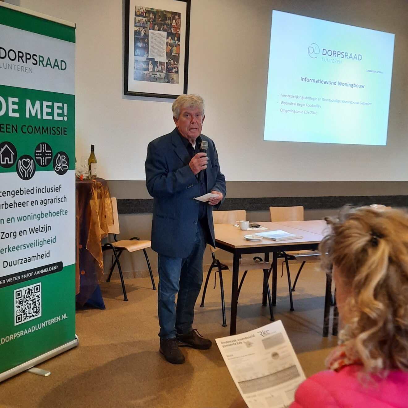 Informatieavond woningbouw goed bezocht