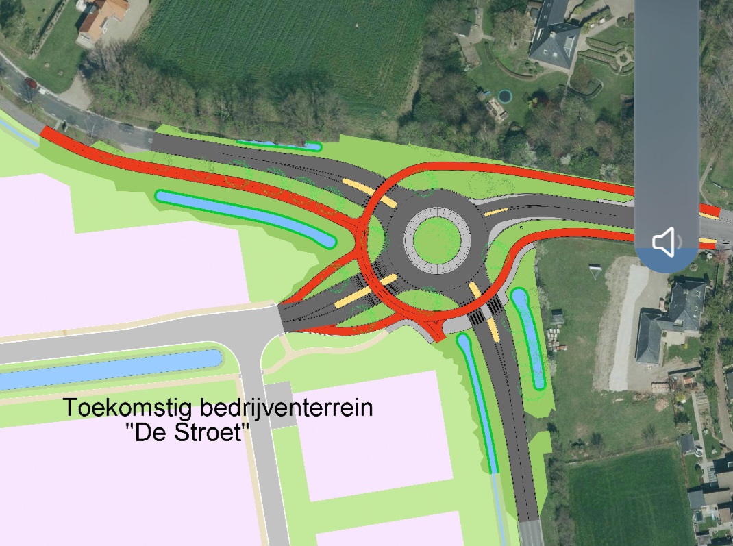 Start werkzaamheden aanleg rotonde Postweg Westzoom