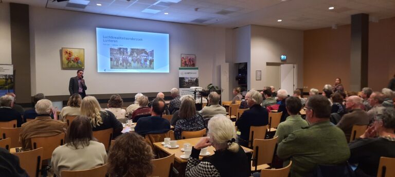 Lunteren in bloei én luchtkwaliteit centraal tijdens informatieavond