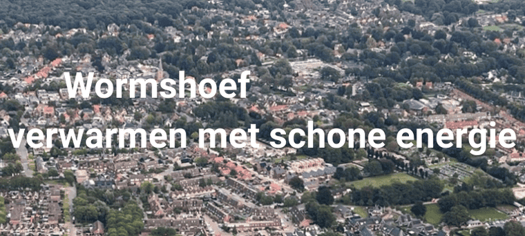 Bewoners de Wormshoef overleggen met ‘Energie Samen Foodvalley’